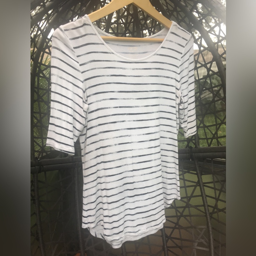 Apt 9 striped blouse